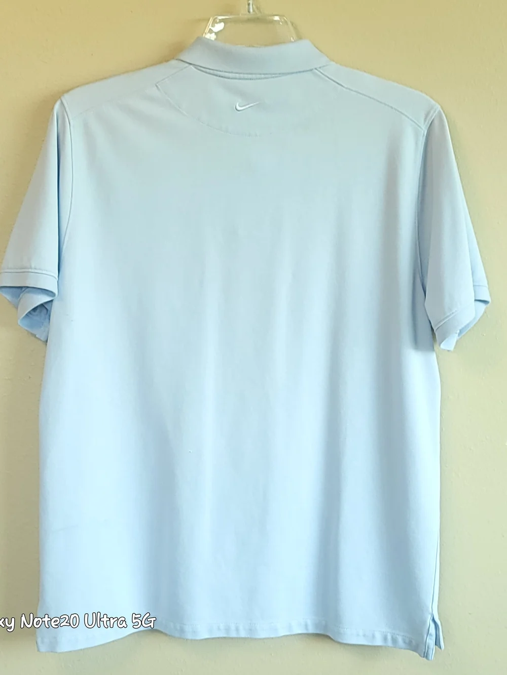 The Nike Polo Mens L Light Blue Dri-FIT Piqué Short Sleeve Golf Shirt DB3263-407